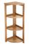 Bookcase - Flip-Flop 3 Shelf Folding Corner Bookcase - HBCFC3412