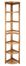 Bookcase - Flip-Flop 6 Shelf Folding Corner Bookcase - HBCFC6712