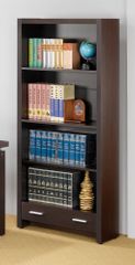 Bookcase in Cappuccino - Coaster
