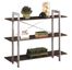 Bookcase in Espresso with Silver Accents - Office Star - XT27