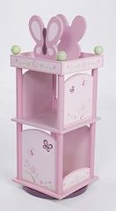 Bookcase - Sugar Plum Revolving Bookcase - LOD70005