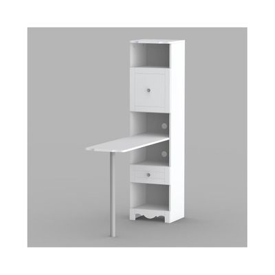 Bookcase with Desk Panel on Adjustable leg - Nexera Furniture