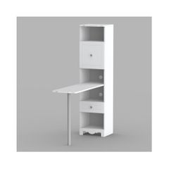 Bookcase with Desk Panel on Adjustable leg - Nexera Furniture