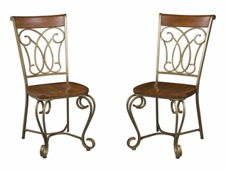 Bordbeaux 5-Piece Dining Set in Birch - Home Styles - 5052-318