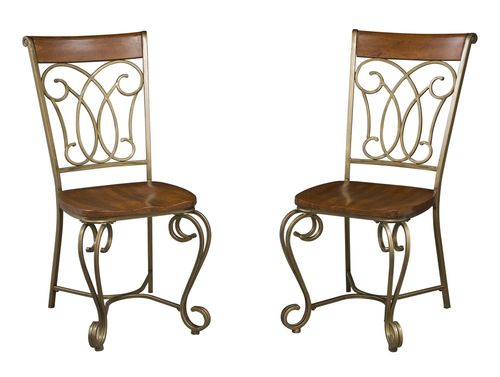 Bordbeaux Dining Chair (Set of 2) in Birch - Home Styles - 5052-802