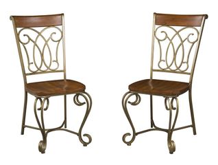 Bordbeaux Dining Chair (Set of 2) in Birch - Home Styles - 5052-802