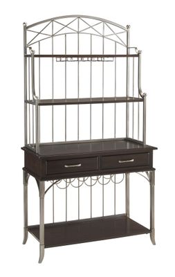 Bordbeaux Server with Bakers Rack in Birch - Home Styles - 5052-615