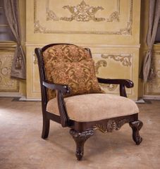 Bordeaux Chair with Wood Design - Bordeaux - 05602