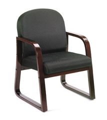 Boss Guest or Visitor Chair in Black - B9570-BK