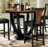 Boyer Counter Height Table in Black / Cherry - Coaster - 102098