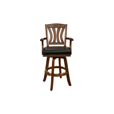 Bradbury Bar Stool in Suede - American Hertiage - AH-100626SD