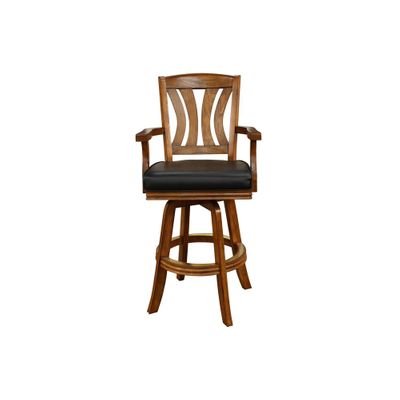 Bradbury Bar Stool in Vintage Oak - American Hertiage - AH-100626VO