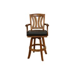 Bradbury Bar Stool in Vintage Oak - American Hertiage - AH-100626VO