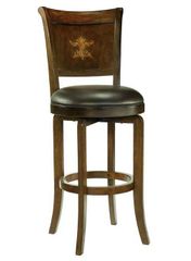 Bradford Bar Stool with Wine Cabinet Design in Back - Hillsdale Furniture - 4864-830S