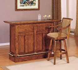 Brandon Bar and Stool Set - Powell Furniture - BRAN-BAR-SET