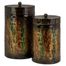 Breen Lidded Cylinders (Set of 2) - IMAX - 12755-2