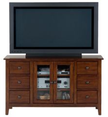 Brentwood Oak 52" TV Stand with 6 Drawers - 043-9