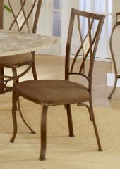 Brookside Diamond Fossil Back Dining Chair (Set of 2) - Hillsdale Furniture - 4815-805