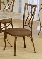 Brookside Diamond Fossil Back Dining Chair (Set of 2) - Hillsdale Furniture - 4815-805