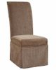 Brown and Tan Checked Chenille Skirted "Slip Over" (Fits 741-440 Chair) - Powell Furniture - 741-214Z