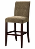 Brown and Tan Checked Chenille "Slip Over" for Counter Stool or Bar Stool - Powell Furniture - 742-215Z