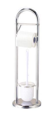 Brush and Tissue Holder in Chrome - Z01DE11