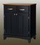 Buffet - Black Buffet with Cottage Oak Wood Top - Home Styles - 5001-0046