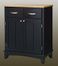 Buffet - Black Buffet with Natural Wood Top - Home Styles - 5001-0041
