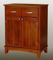 Buffet - Cottage Oak Buffet with Cottage Oak Wood Top - Home Styles - 5001-0066