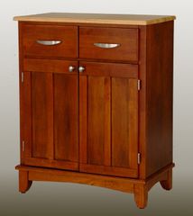 Buffet - Cottage Oak Buffet with Natural Wood Top - Home Styles - 5001-0061