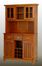 Buffet - Cottage Oak Buffet with Open Hutch and Cottage Oak Wood Top - Home Styles - 5100-0066-62