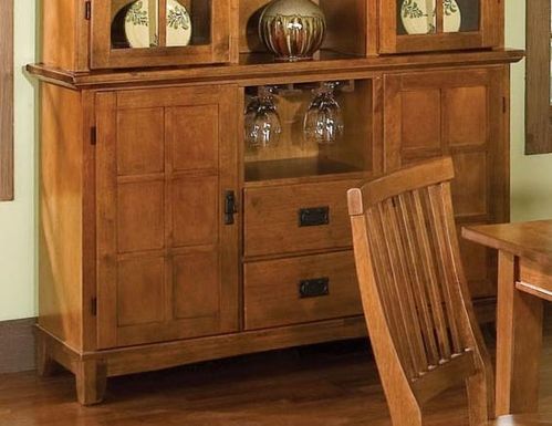 Buffet in Cottage Oak - Arts and Crafts - 5180-69