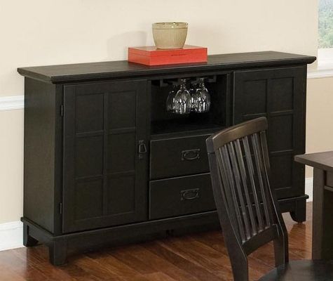 Buffet in Ebony - Arts and Crafts - 5181-69