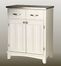 Buffet - White Buffet with Stainless Top - Home Styles - 5001-0023