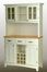 Buffet - White Buffet with Two Door Hutch and Natural Wood Top - Home Styles - 5100-0021-12