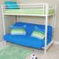 Bunk Bed - Sunrise Twin / Futon Bunk Bed in White - BTOFWH