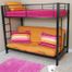 Bunk Bed - Sunset Twin / Futon Bunk Bed in Black - BTOFBL