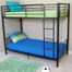 Bunk Bed - Sunset Twin / Twin Size Bunk Bed in Black - BTOTBL