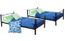 Bunk Bed - Sunset Twin / Twin Size Bunk Bed in Black - BTOTBL