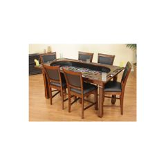 Burlington 7pc Game Set in Suede - American Hertiage - AH-100717SD