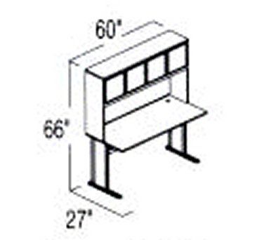 Bush Advantage Hansen Cherry Design 4 - Plan For Smaller Work Station