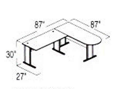 Bush Advantage Hansen Cherry Design 8 - Plan For Smaller Work Station