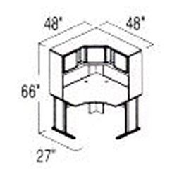 Bush Advantage Slate Design 3 - Plan For Smaller Work Station