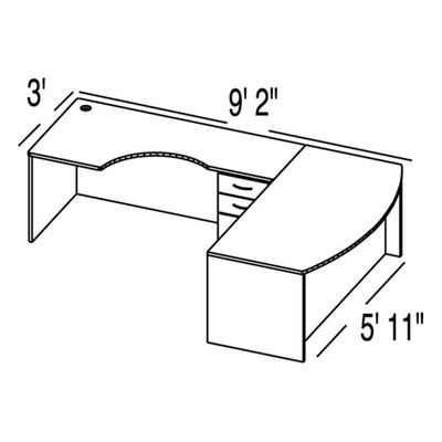 Bush C Series Corsa Mahogany Design 30 - Plan For 5' 11