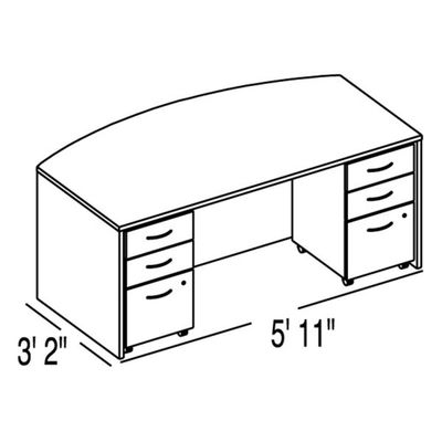 Bush C Series Corsa Maple Design 1 - Plan For 3' 2