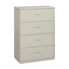 Bush Lateral File Cabinet - Light Grey - BSX484LQ
