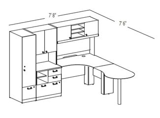 Bush Quantum Modern Cherry Collection - QT-OSET-16-MC