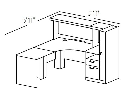 Bush Quantum Modern Cherry Collection - QT-OSET-8-MC