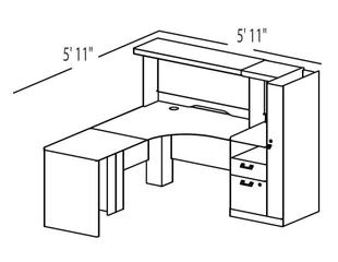 Bush Quantum Modern Cherry Collection - QT-OSET-8-MC