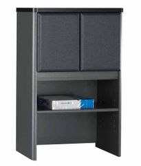 Bush Series A - 24" Storage Hutch Slate Collection - Bush Office Furniture - WC84825